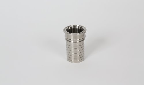 Sanitary Style Crimp Stem - Clamp End x Hose Shank