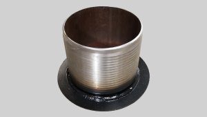 Vactor Flange x Barbed Shank