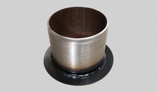 Vactor Flange x Barbed Shank