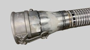 Stainless Steel Lined Product Hose Assembly - Tri-Clamp x Camlock