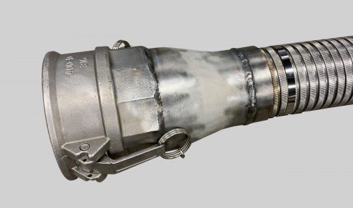 Stainless Steel Lined Product Hose Assembly - Tri-Clamp x Camlock