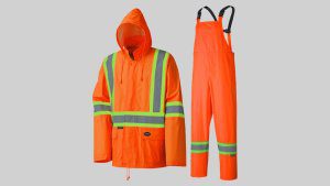 Lightweight Waterproof Safety Rainsuit
